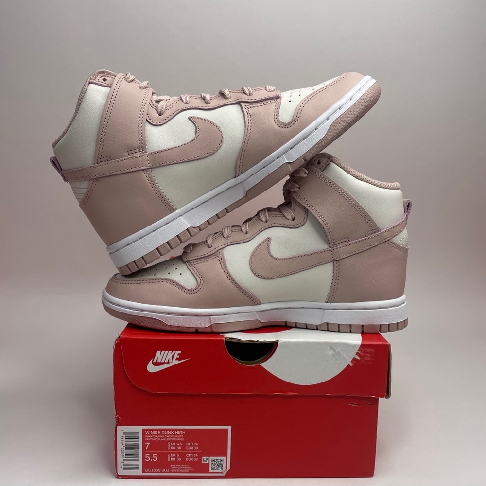 Nike Dunk High WMNS “Pink Oxford” 2023 - Picture 3 of 3